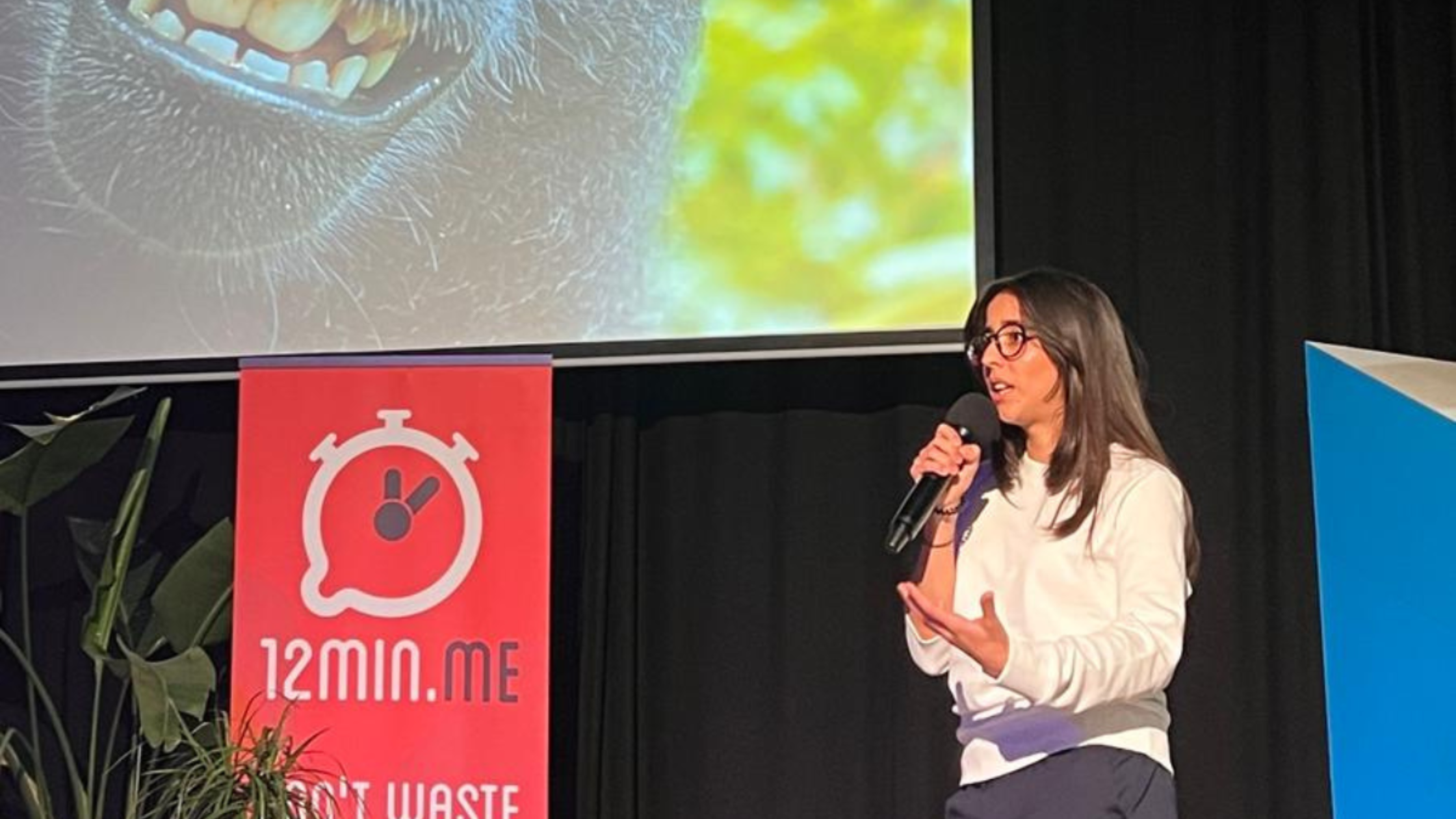 Co-founder of El Green Mall participates at 12min.me event, sharing insights on sustainable brands