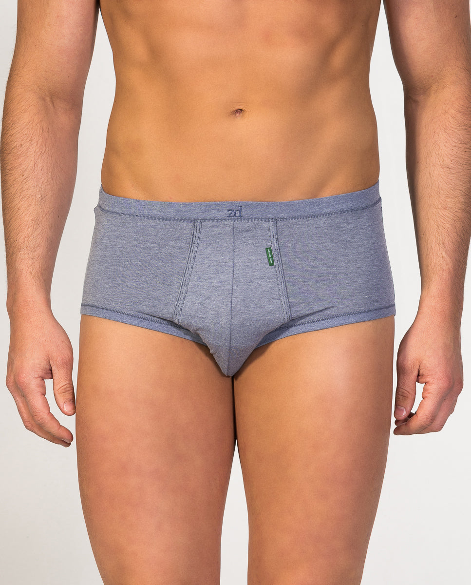 Fly front brief Senior Egyptian cotton