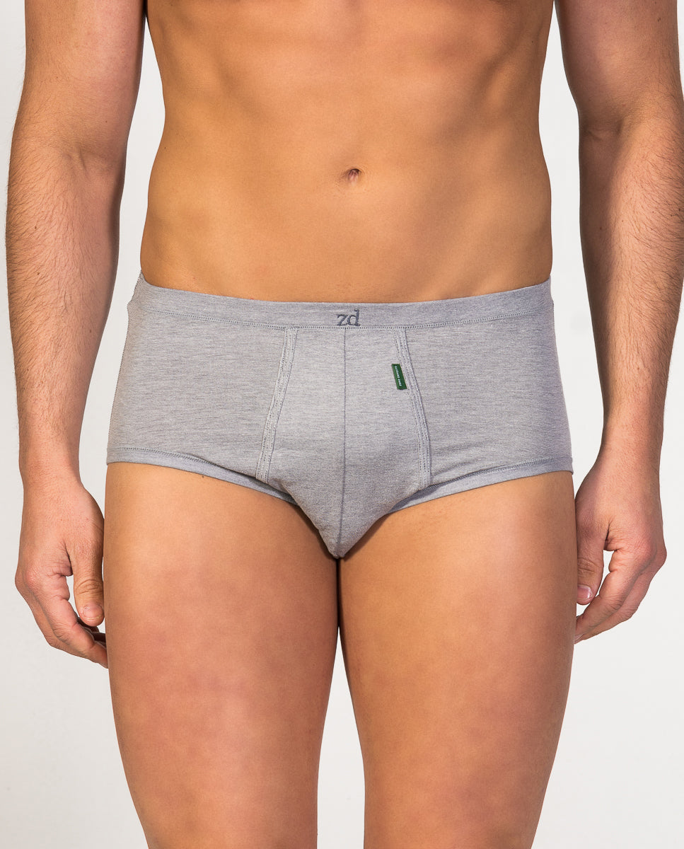 Fly front brief Senior Egyptian cotton