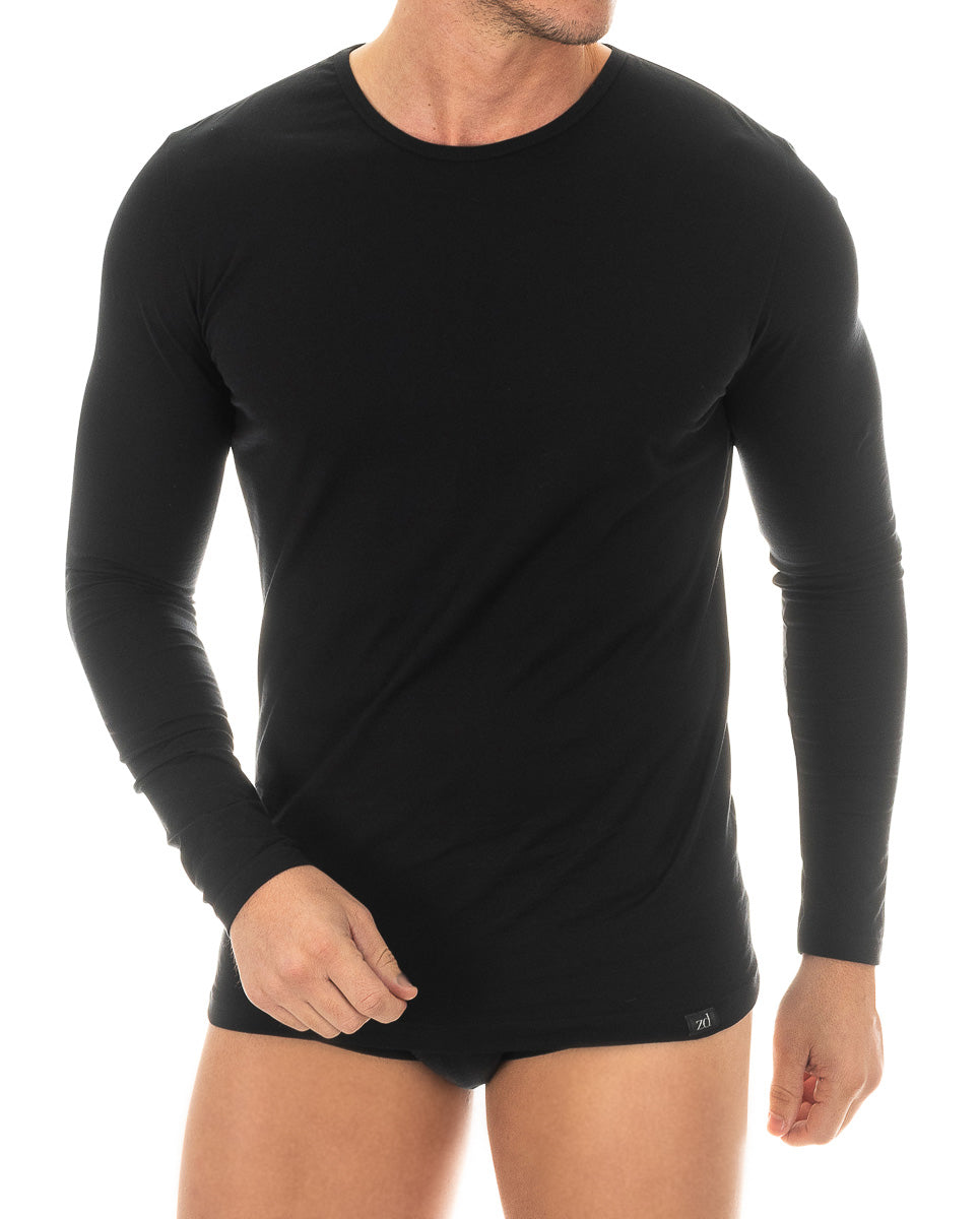 Long sleeve undershirt Egyptian cotton