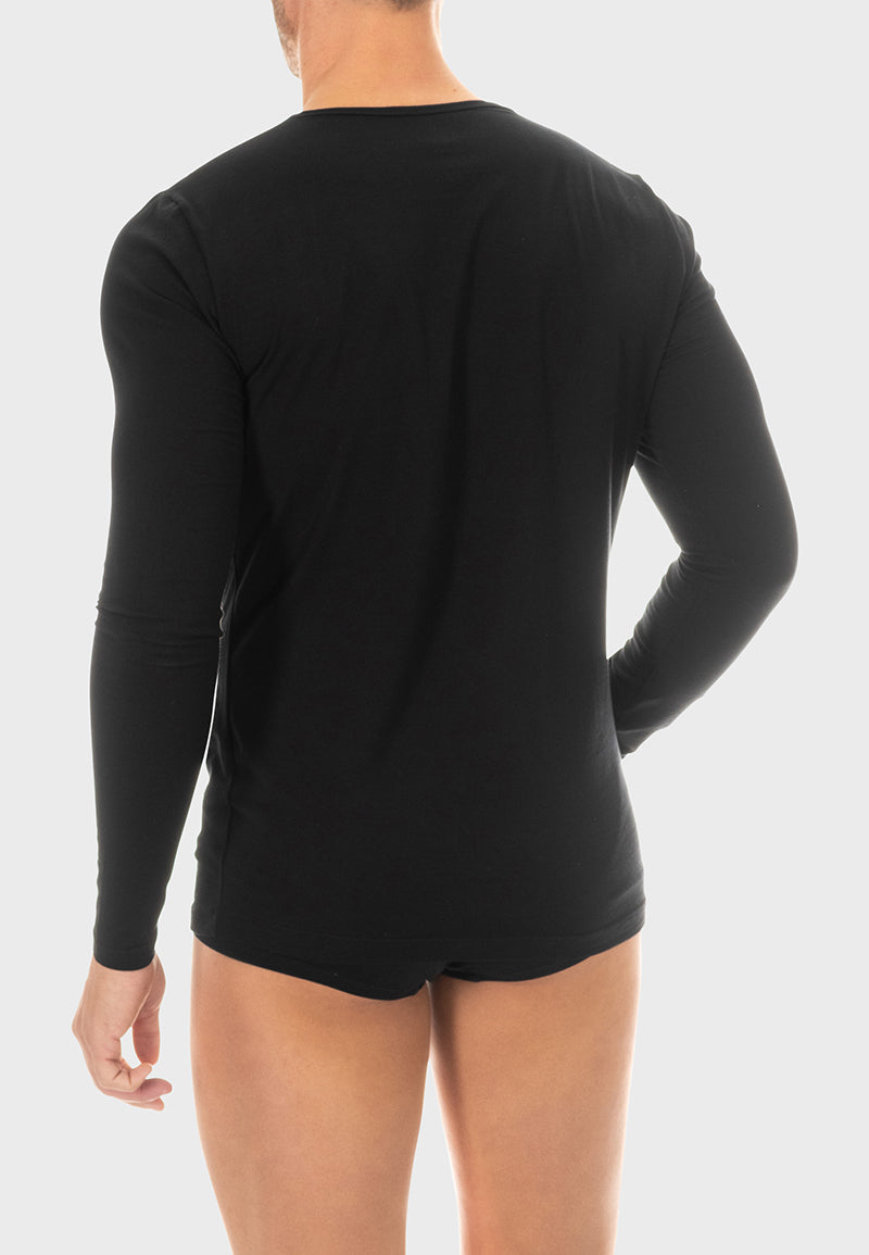 Long sleeve undershirt Egyptian cotton