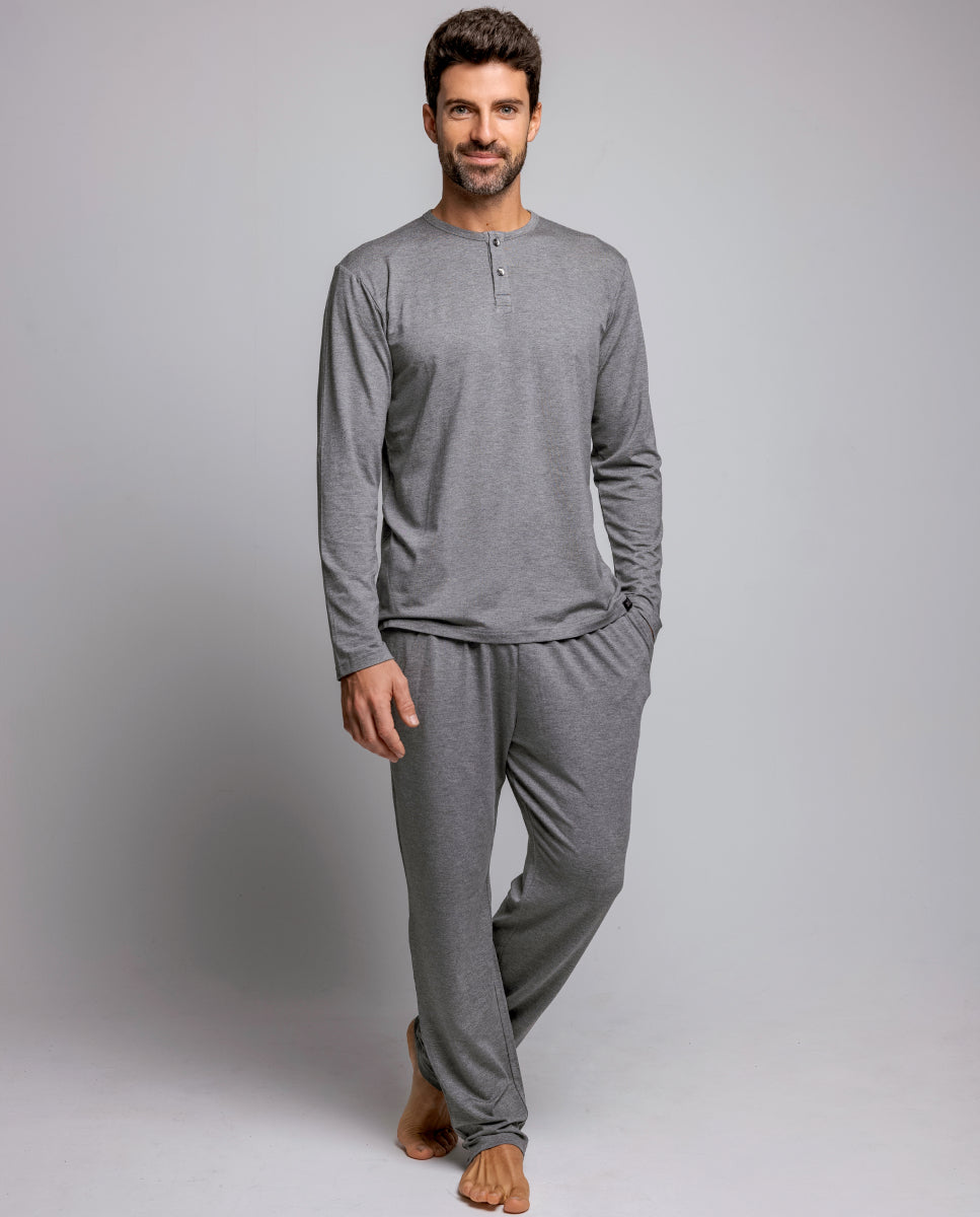 Modal grey pyjama set