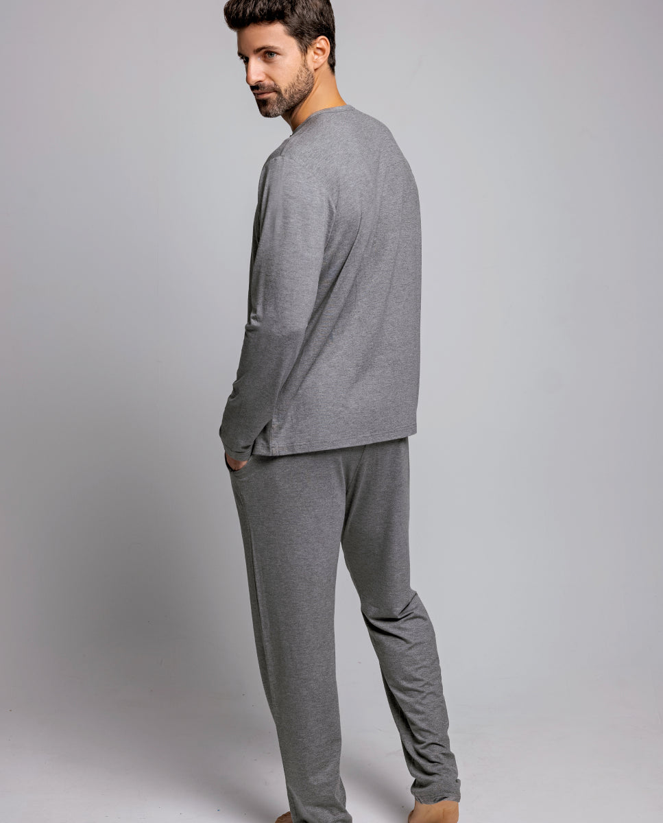 Modal grey pyjama set