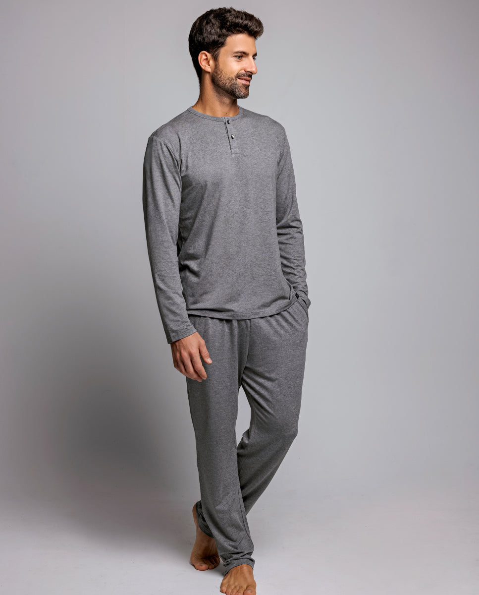 Modal grey pyjama set