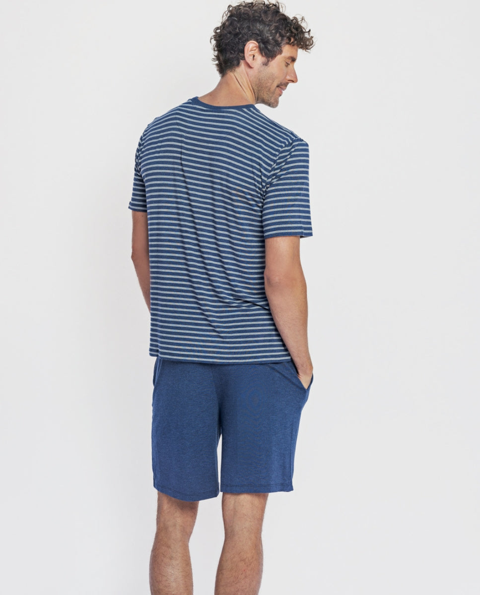 Modal Kouros blue pyjama set