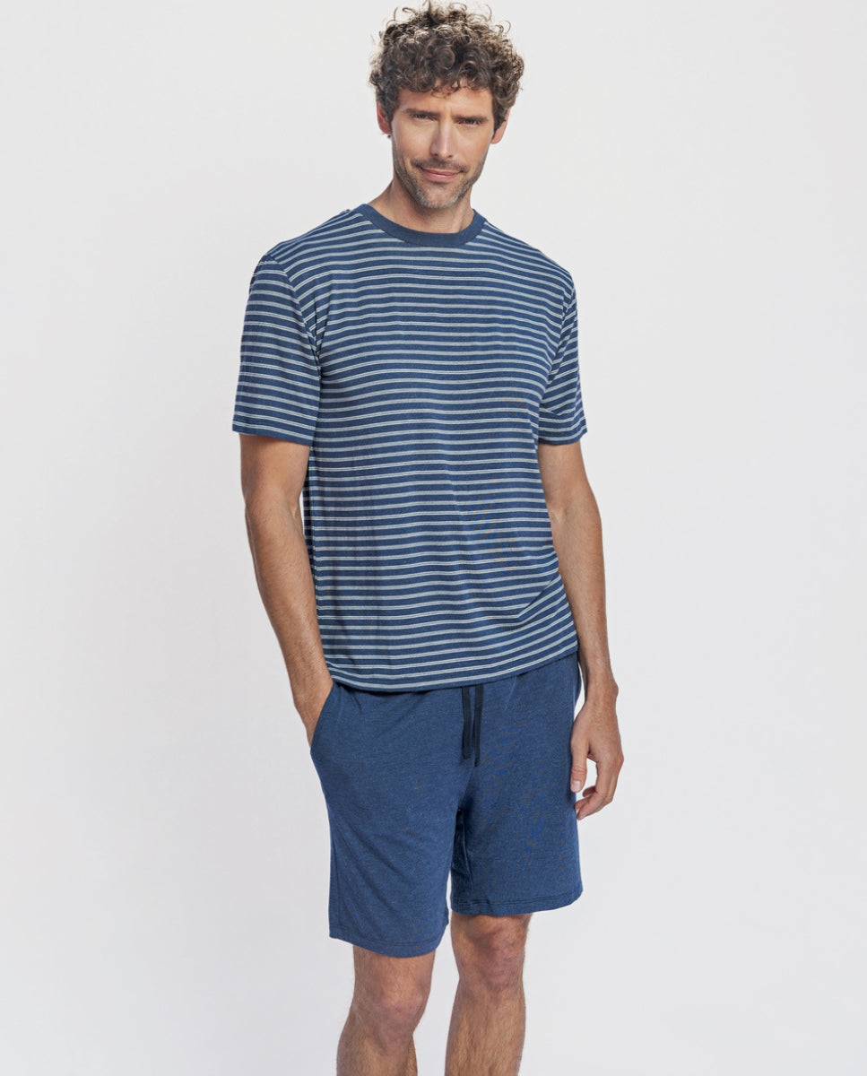 Modal Kouros blue pyjama set