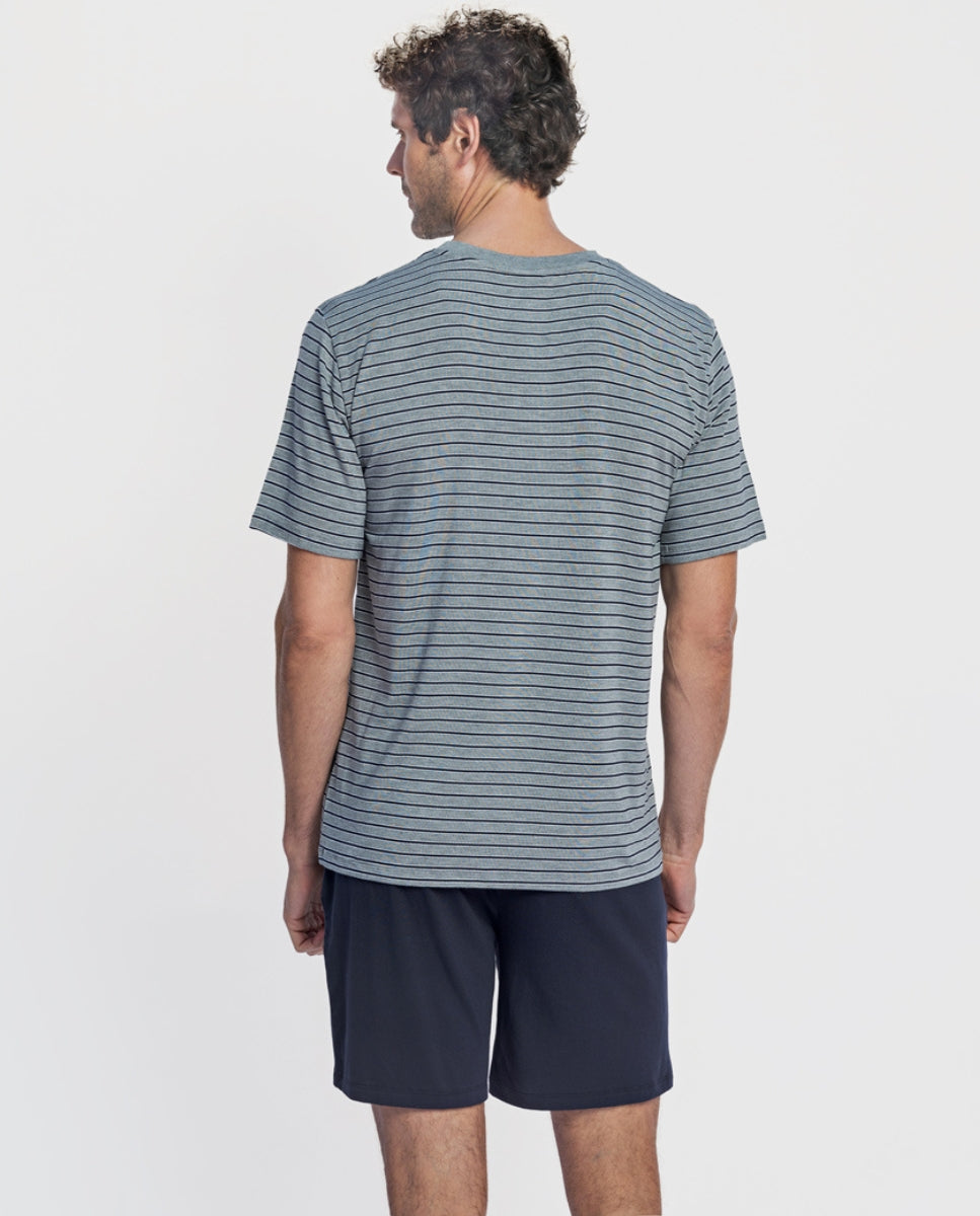 Modal Kouros grey pyjama set