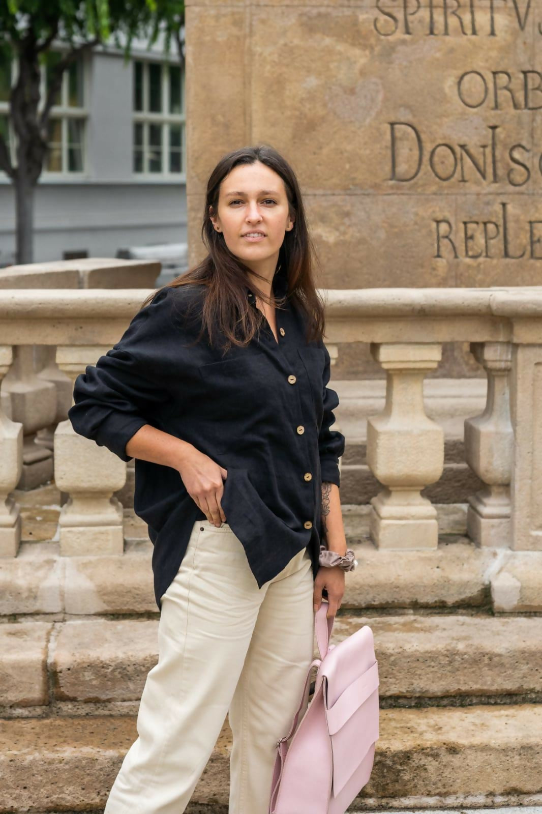Oversized linen shirt 2