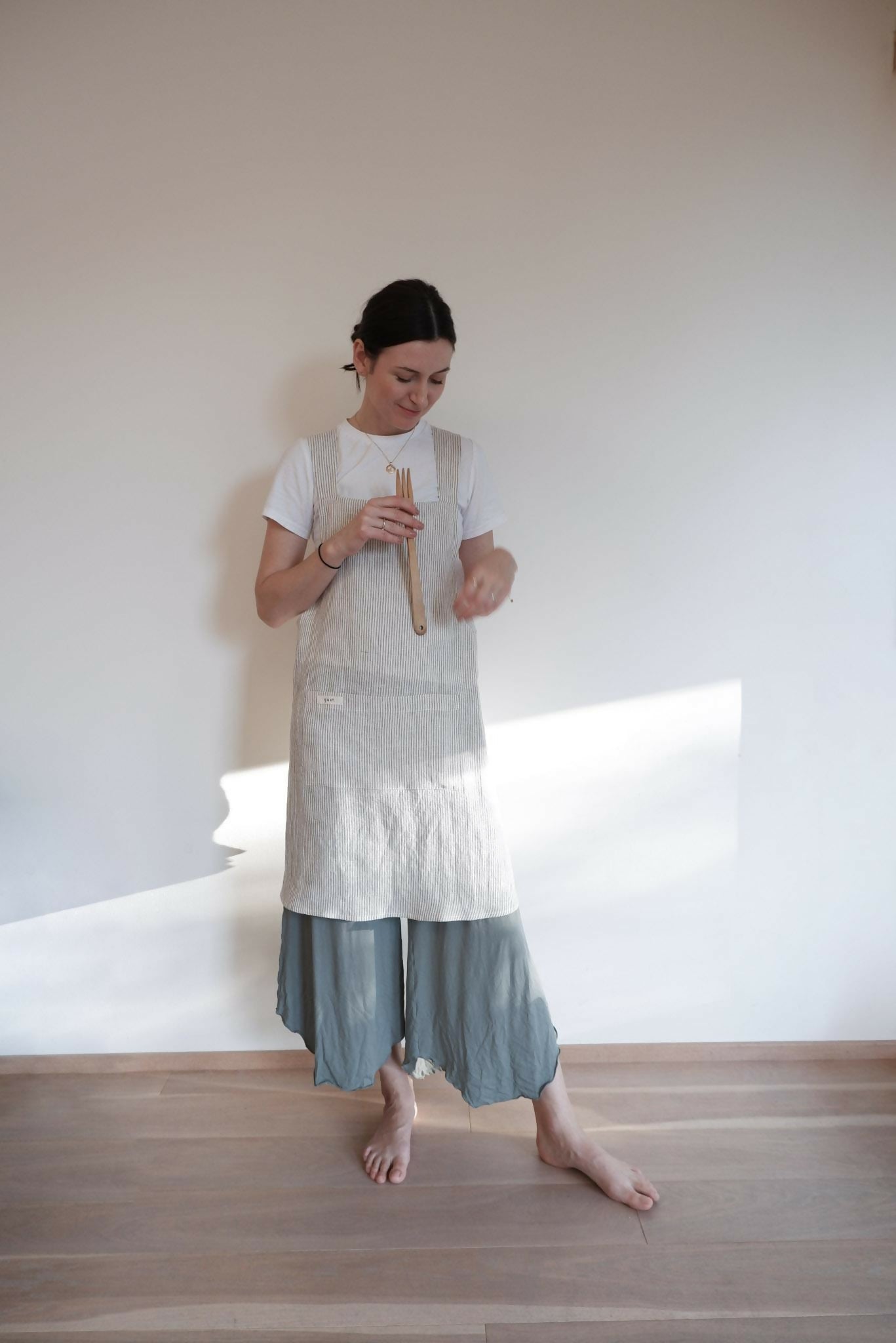 Japanese linen apron 1