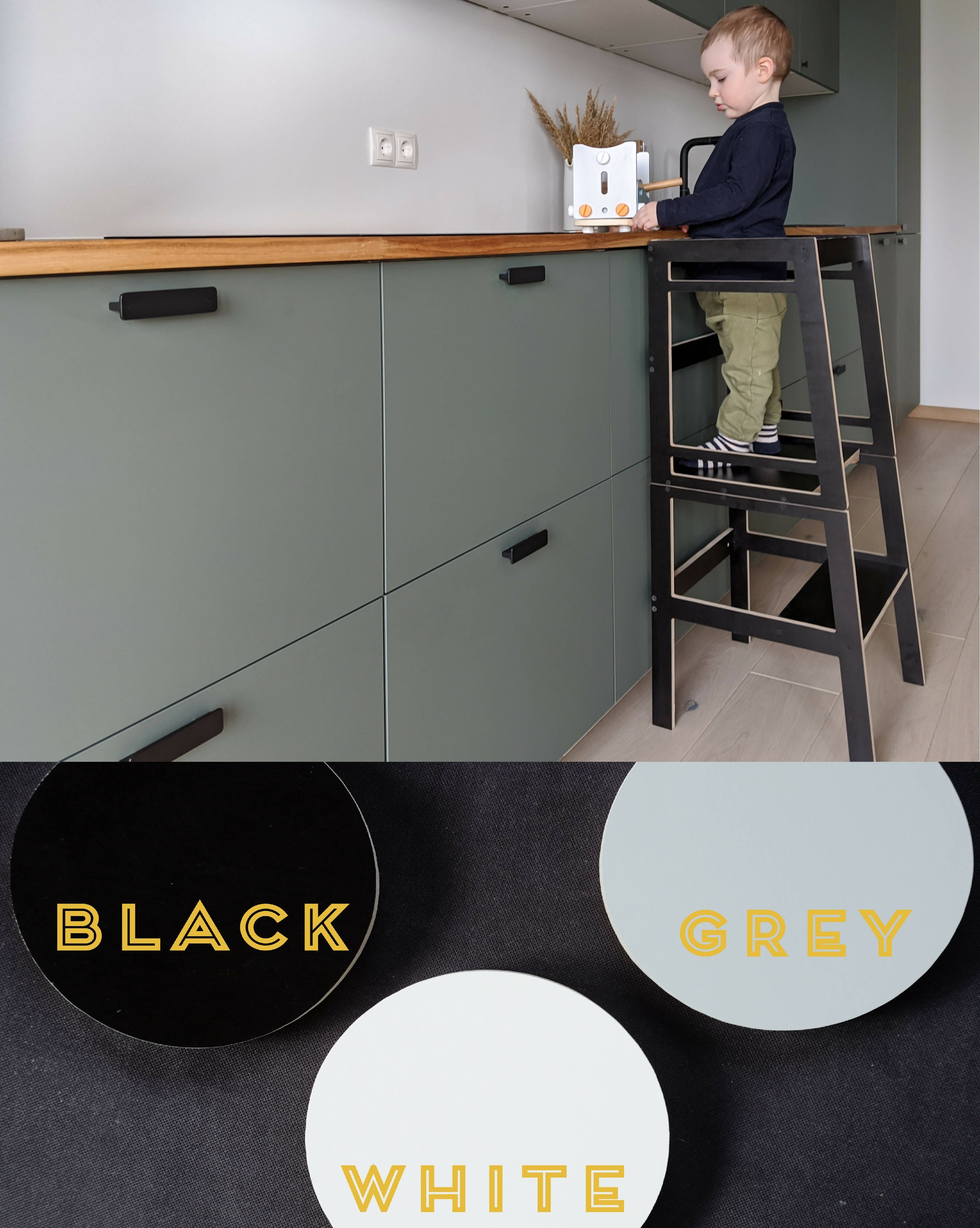 LEARNING TOWER – TABLE AND CHAIR