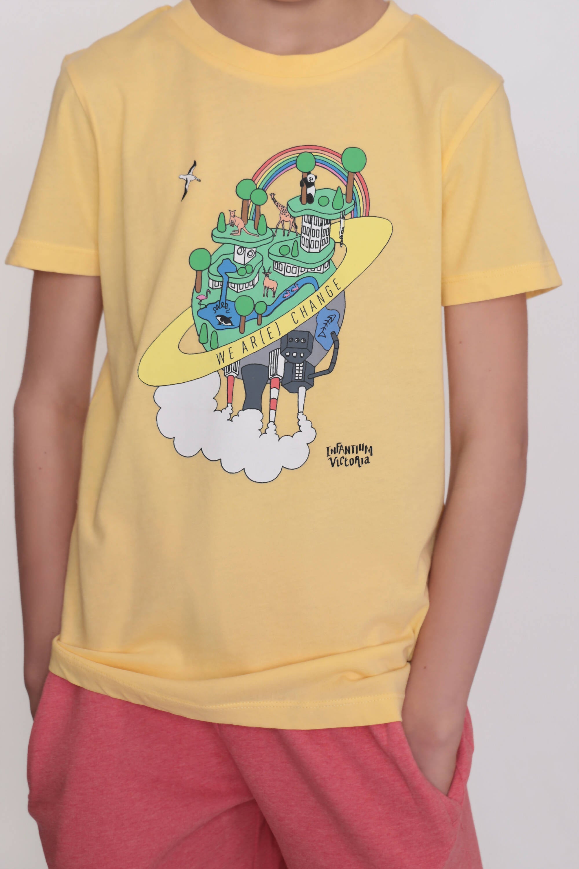 Graphic T Shirts for Boys and Girls - Earth Day Print