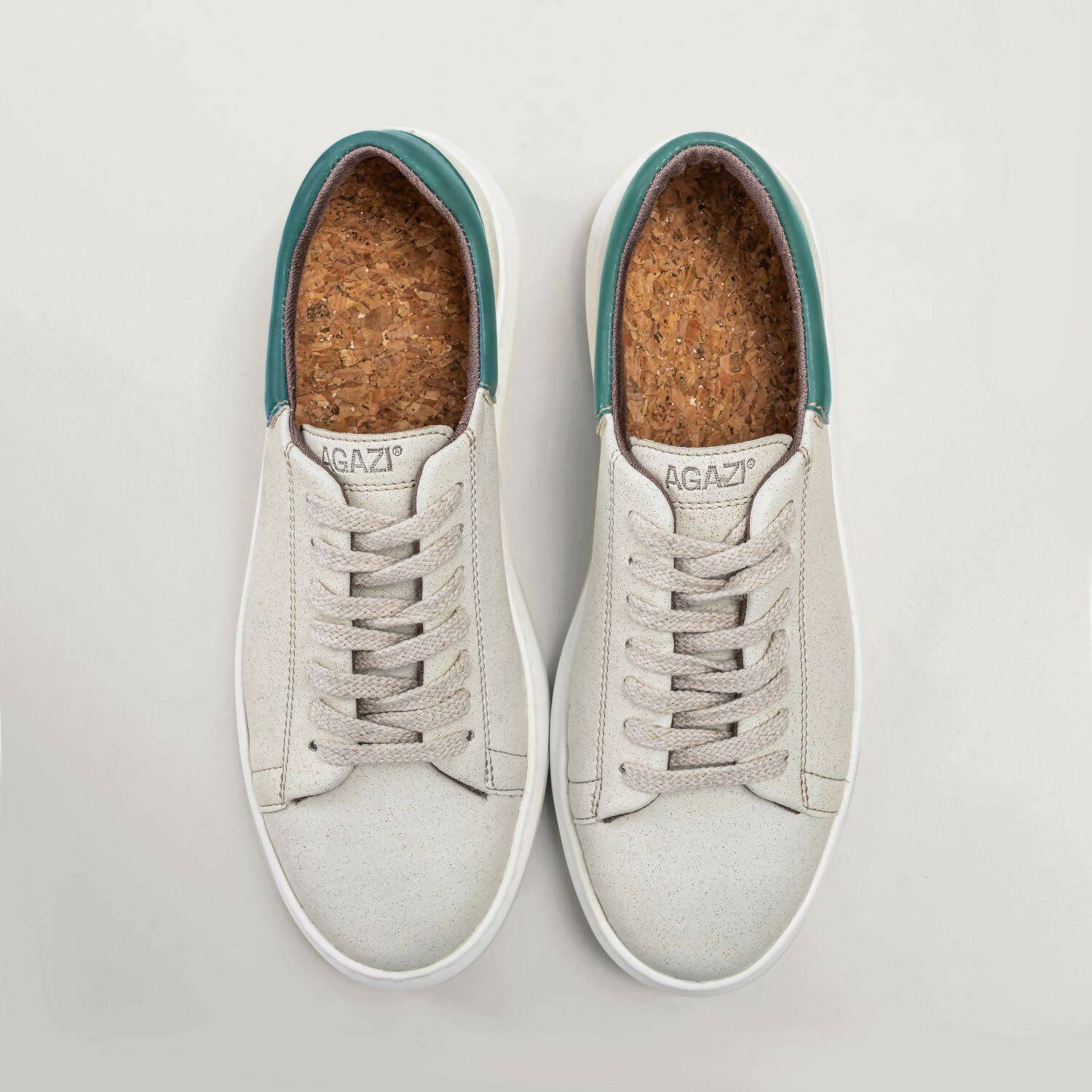 Apple & Corn Sneakers EMMA - Turquoise