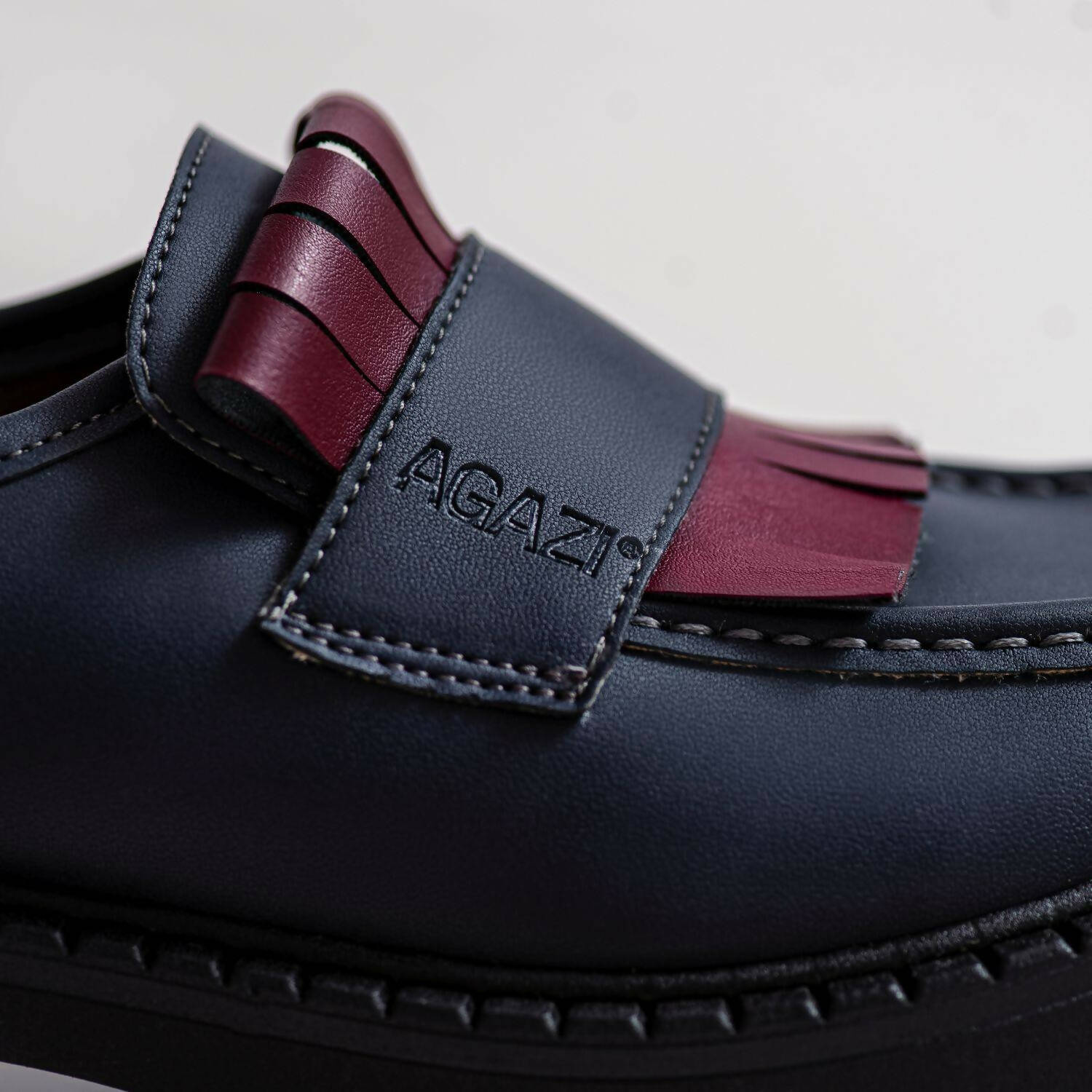 3 in 1 Corn Loafers DIANE - Navy Blue