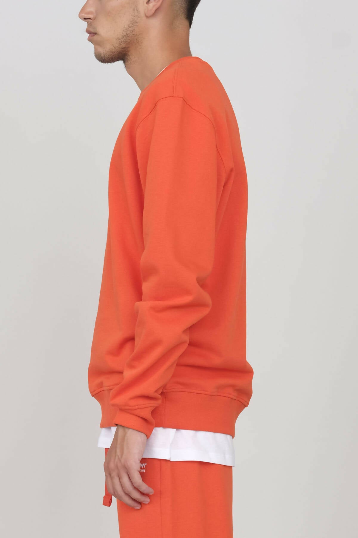 Crew Neck Sweatshirt Tomato