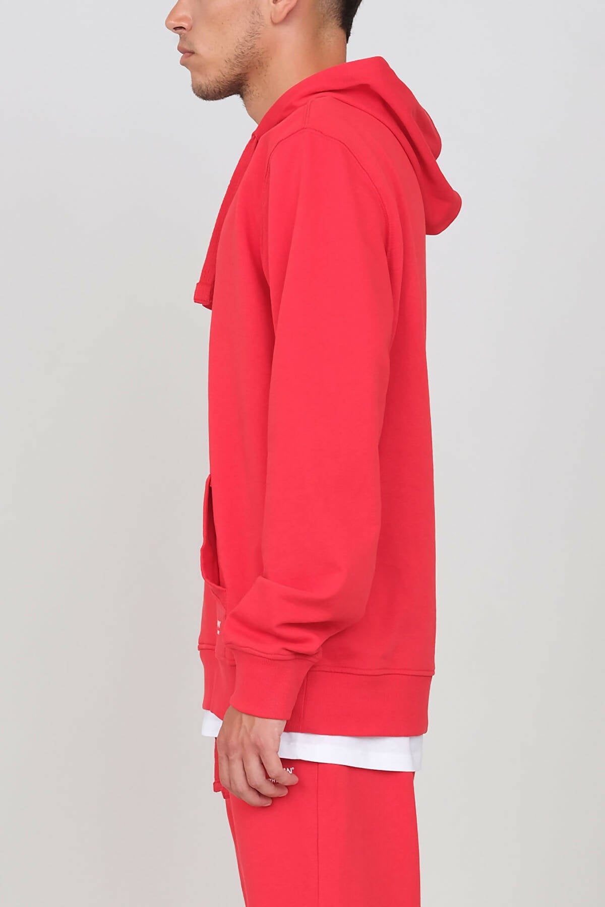 Brushed Hoodie Red