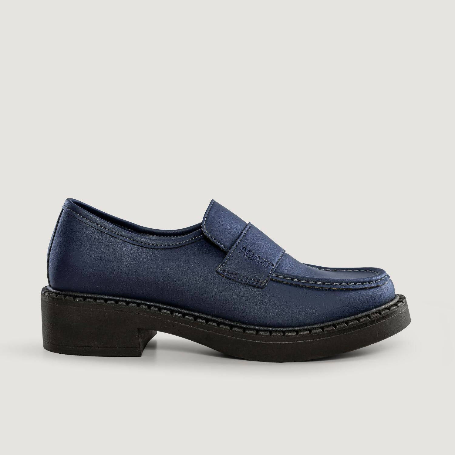 3 in 1 Corn Loafers DIANE - Navy Blue