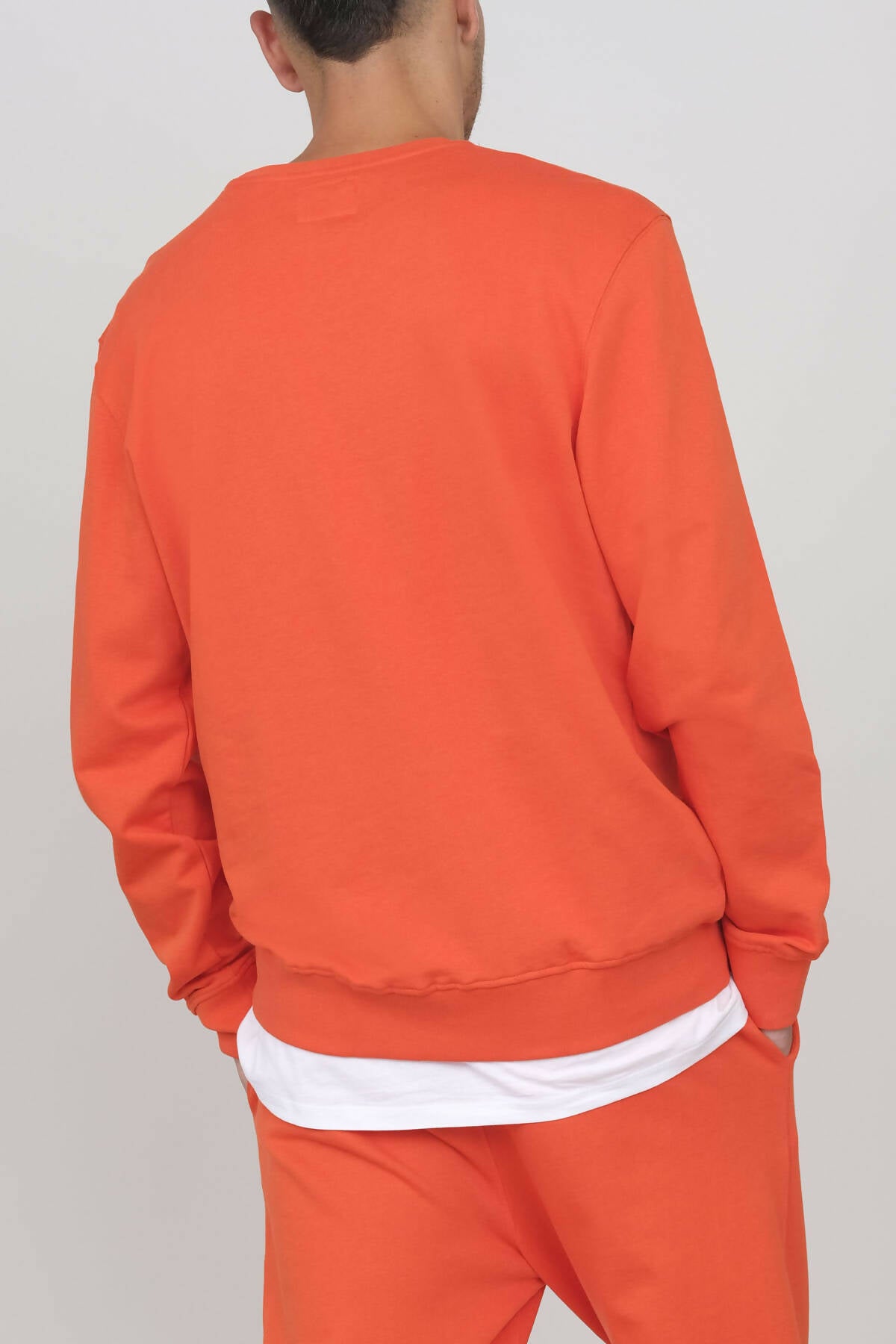 Crew Neck Sweatshirt Tomato